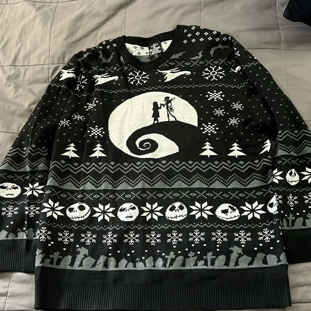 Nightmare Before Christmas Ugly Sweater
